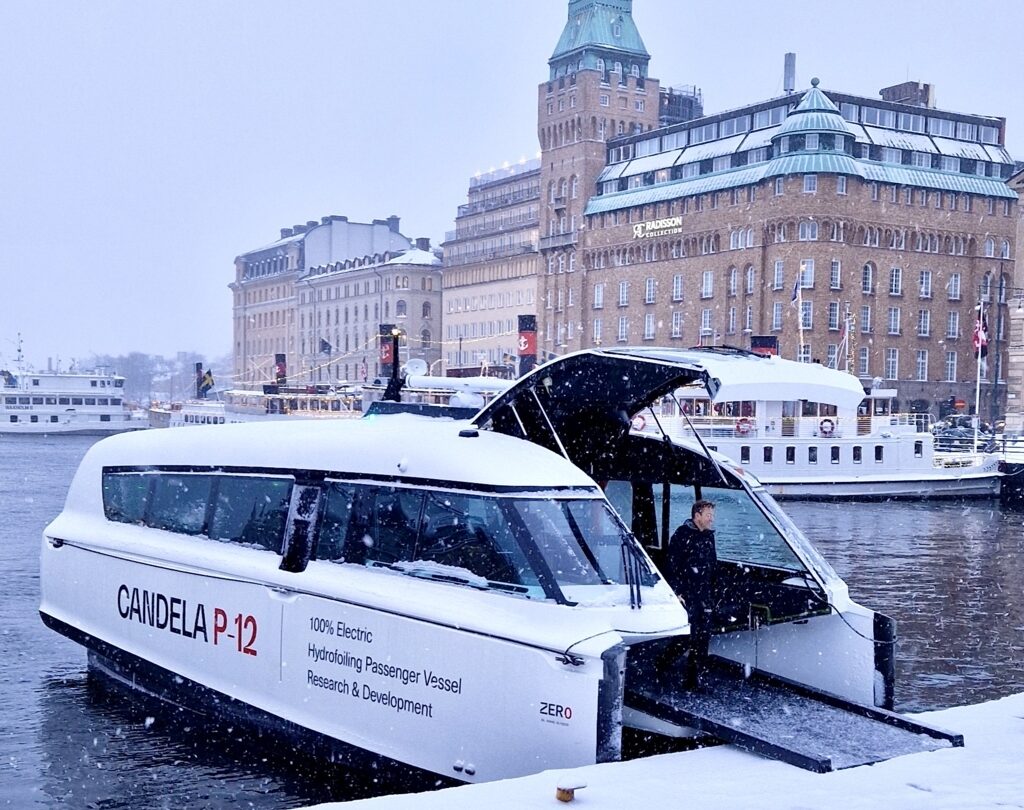 idroplani elettrici P-12 Candela