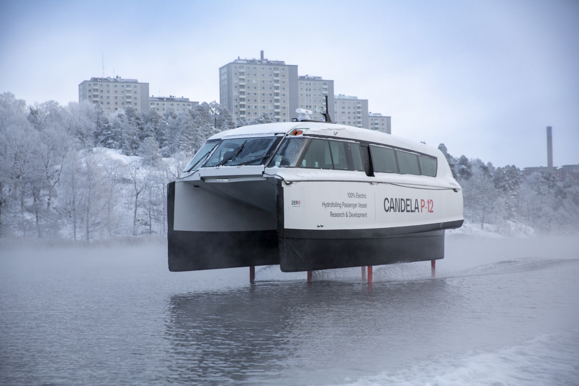 idroplani elettrici P-12 Candela