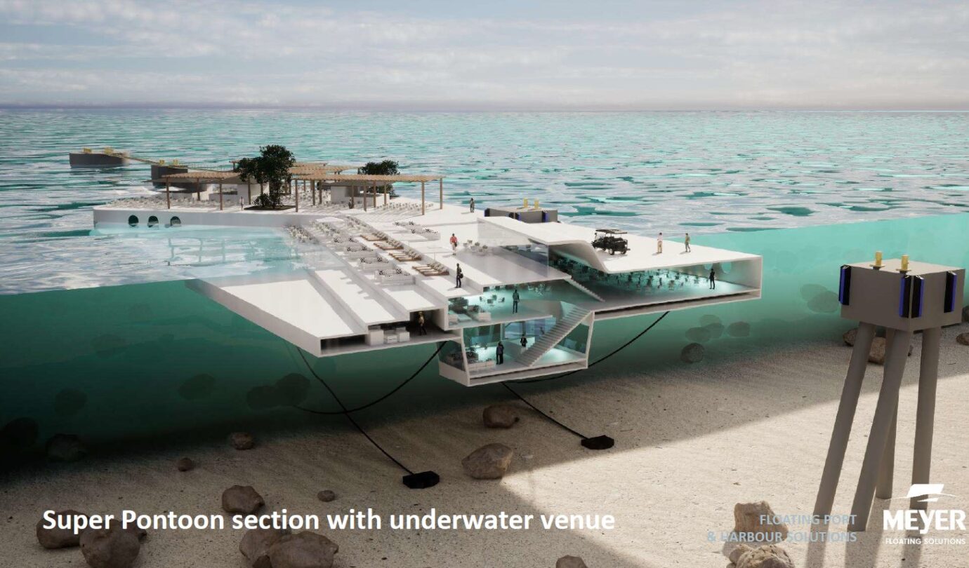 super pontoon meyer floating solutions