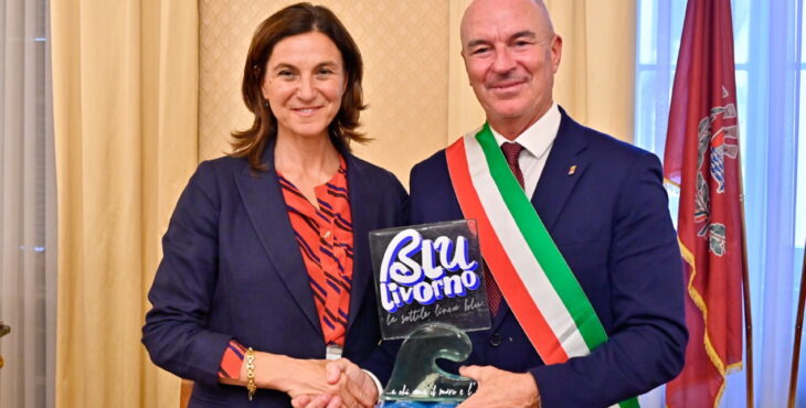 Giovanna Vitelli vince il premio Blu Livorno