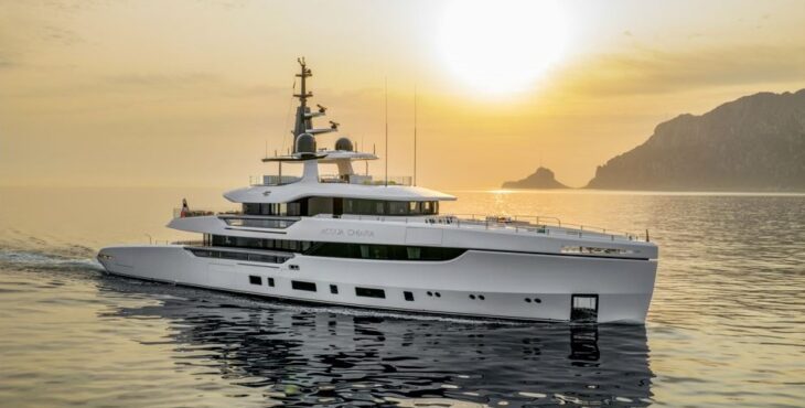 M/Y Acqua Chiara: il nuovo Columbus Atlantique di 47 metri