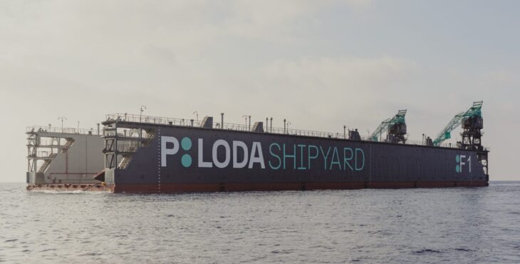 Piloda Shipyard inaugura il bacino galleggiante “Donn’Anna”