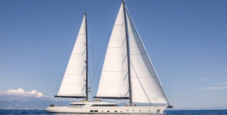 The S/Y Katana by Perini Navi delivered