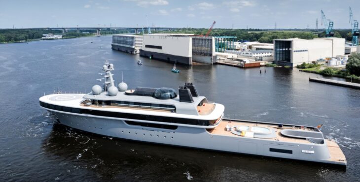 Lürssen vara “Cosmos”: ecco il megayacht di 114 metri che ridefinisce il concetto di exploration