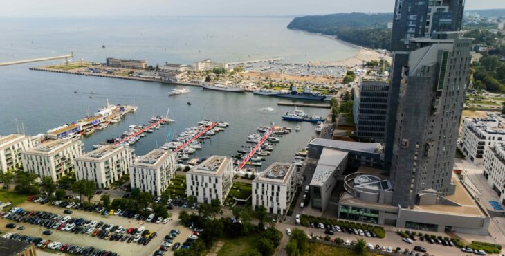 Vista aerea del Polboat Yachting Festival 2025
