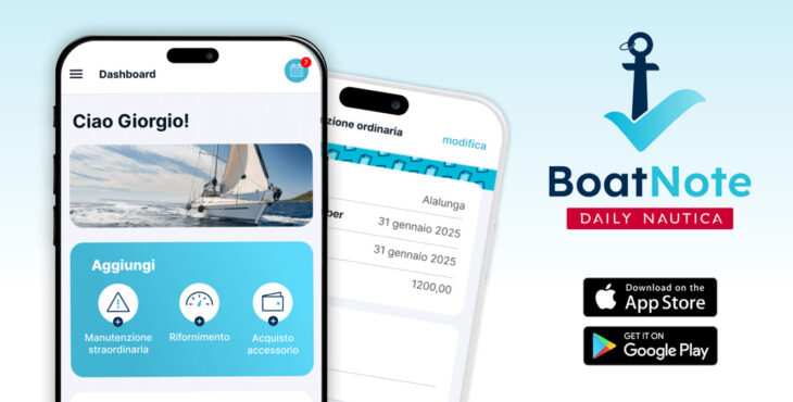 BoatNote è tornata: nuova grafica e nuove funzioni gratuite per gli iscritti a DN Plus