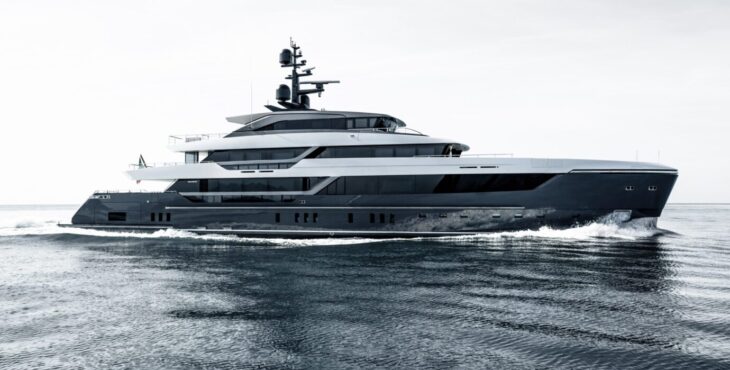 Sanlorenzo at the Monaco Yacht Show with the 57Steel Virtuosity and SD132 Andiamo