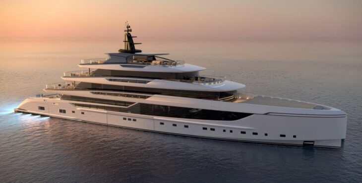 Sanlorenzo presenta la nuova ammiraglia 74Steel