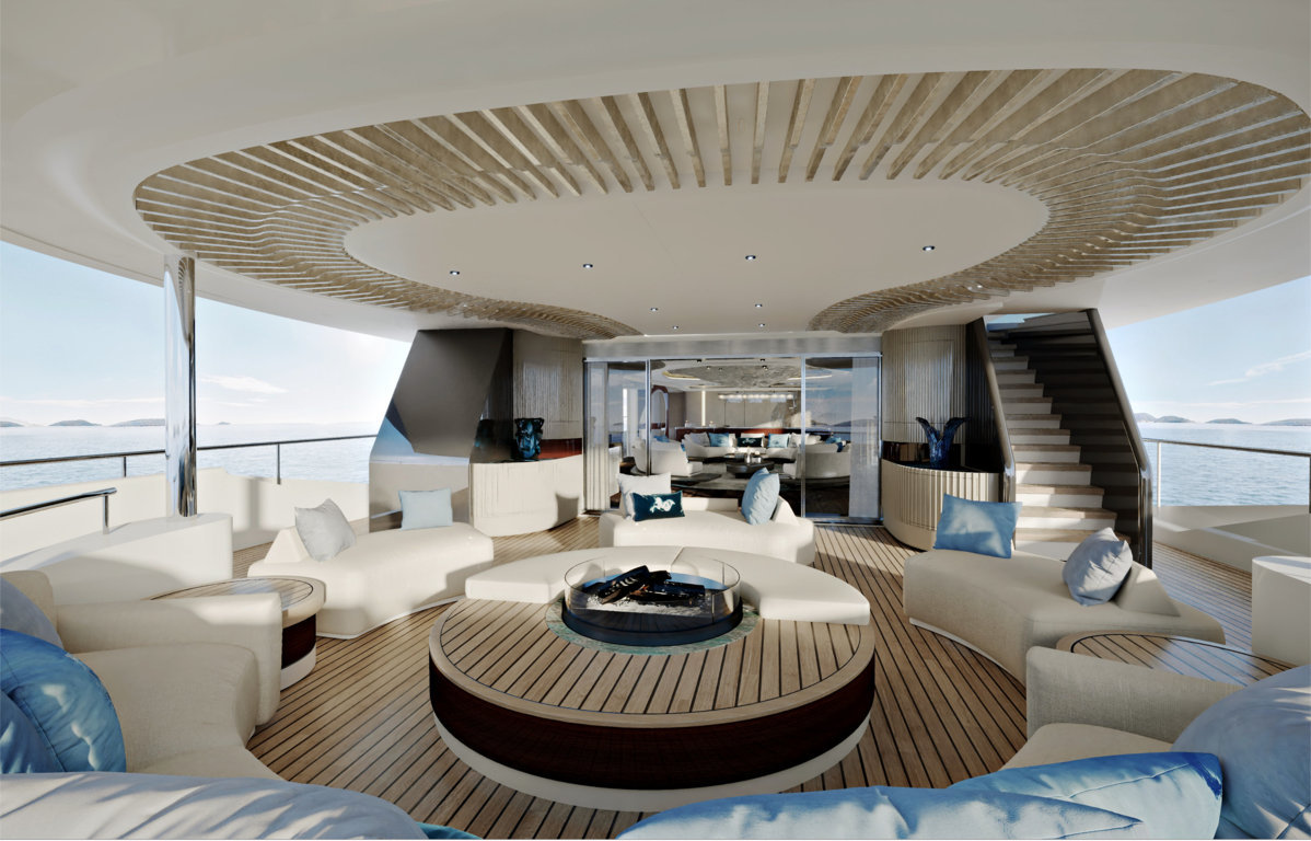 Romeo55 salone esterno