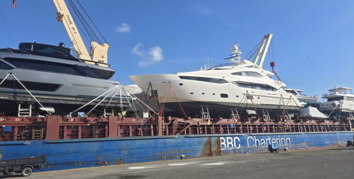 Boating season never ends: yachts departing from Genova for warmer waters