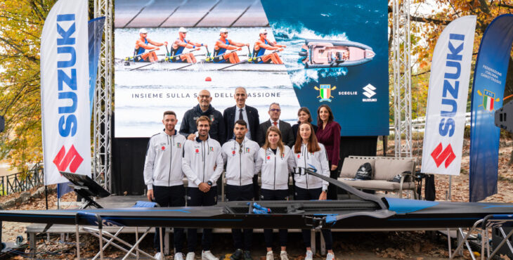 Suzuki sigla una partnership con la Federazione Italiana Canottaggio