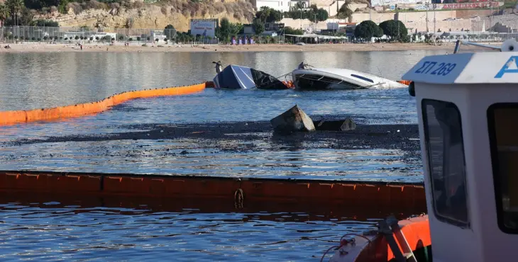 Four yachts catch fire and sink in Greece: the 43-metre “Sanctuary” also destroyed